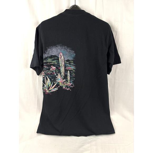 VTG 90s Hazelwood Team Premo Feathered Serpent Quetzalcoatl Art T-Shirt LARGE - Picture 2 of 14